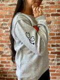 NURSE crewneck sweater