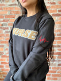 NURSE crewneck sweater