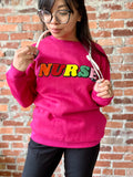 NURSE crewneck sweater