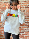 NURSE crewneck sweater