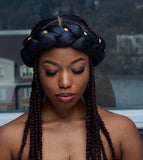 Satin braided bandoo